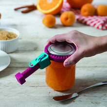 Load image into Gallery viewer, Creative Silicone Zipper Can Opener Multi-function Anti-slip Stopper Hand Opener Labor Saving Can Opener Kitchen Accessories