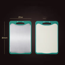 Load image into Gallery viewer, Stainless Steel Chopping Board Kitchen Antibacterial Sorting Board