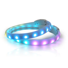 Load image into Gallery viewer, Flash Collar For Dogs USB Charging Anti-Lost Silicone Necklace Pet Products