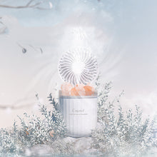 Load image into Gallery viewer, Portable Crystal Aromatheraphy Humidifier USB Wireless Aroma Essential Oil Diffuser With Adjustable Fan Warm Light Air Cooler