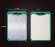 Load image into Gallery viewer, Stainless Steel Chopping Board Kitchen Antibacterial Sorting Board