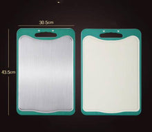 Load image into Gallery viewer, Stainless Steel Chopping Board Kitchen Antibacterial Sorting Board