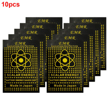 Load image into Gallery viewer, Block EMF Radiation Now with 10pcs Patch Blocker Cell Phone Anti Radiation Sticker Shield Negative Ion Neutralizer Electronics Computer Laptop EMF Protection
