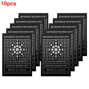 Block EMF Radiation Now with 10pcs Patch Blocker Cell Phone Anti Radiation Sticker Shield Negative Ion Neutralizer Electronics Computer Laptop EMF Protection