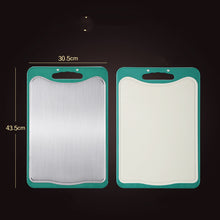 Load image into Gallery viewer, Stainless Steel Chopping Board Kitchen Antibacterial Sorting Board
