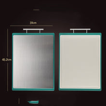 Load image into Gallery viewer, Stainless Steel Chopping Board Kitchen Antibacterial Sorting Board
