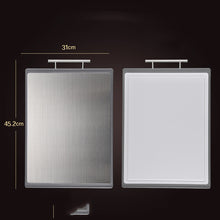 Load image into Gallery viewer, Stainless Steel Chopping Board Kitchen Antibacterial Sorting Board
