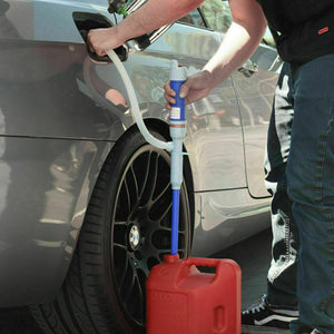 Car Truck Fuel Oil Gasoline Transfer Hand Pump Sucker Manual Siphon Suction Water Chemical Liquid Pump