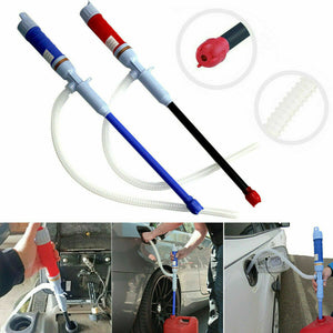 Car Truck Fuel Oil Gasoline Transfer Hand Pump Sucker Manual Siphon Suction Water Chemical Liquid Pump