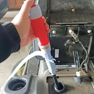 Car Truck Fuel Oil Gasoline Transfer Hand Pump Sucker Manual Siphon Suction Water Chemical Liquid Pump