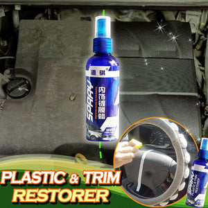 Best Selling 2020 Products Plastic Trim Restorer Automotive Plastic Interior Repair And Cleaning Spray Drop Shipping  Wholesale