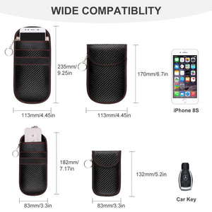 Signal Blocker Bag for Phone Anti-spying GPS RFID 3G 4G 5G Anti-tracking Pouch EMF Protection Anti-radiation Bag cae