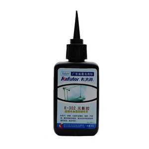 UV Glue UV Curing Adhesive K-302+51 LED UV Flashlight UV Curing Adhesive Crystal Glass and Metal Bonding