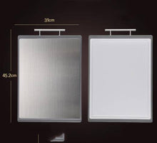 Load image into Gallery viewer, Stainless Steel Chopping Board Kitchen Antibacterial Sorting Board
