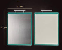 Load image into Gallery viewer, Stainless Steel Chopping Board Kitchen Antibacterial Sorting Board
