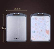 Load image into Gallery viewer, Stainless Steel Chopping Board Kitchen Antibacterial Sorting Board
