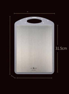 Stainless Steel Chopping Board Kitchen Antibacterial Sorting Board